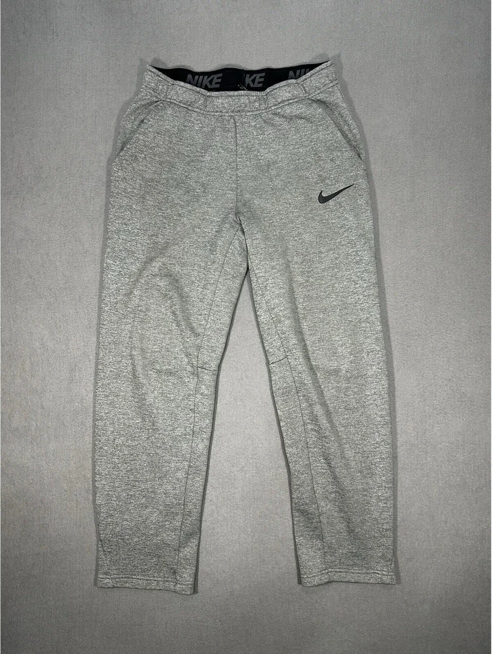 Nike Dri-FIT Sweatpants Men’s S (Fits M) Gray Athletic Training Pants
